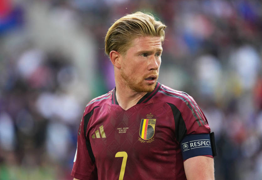Де Брюйне назвал журналистам "тупым" после вылета с Евро-2024