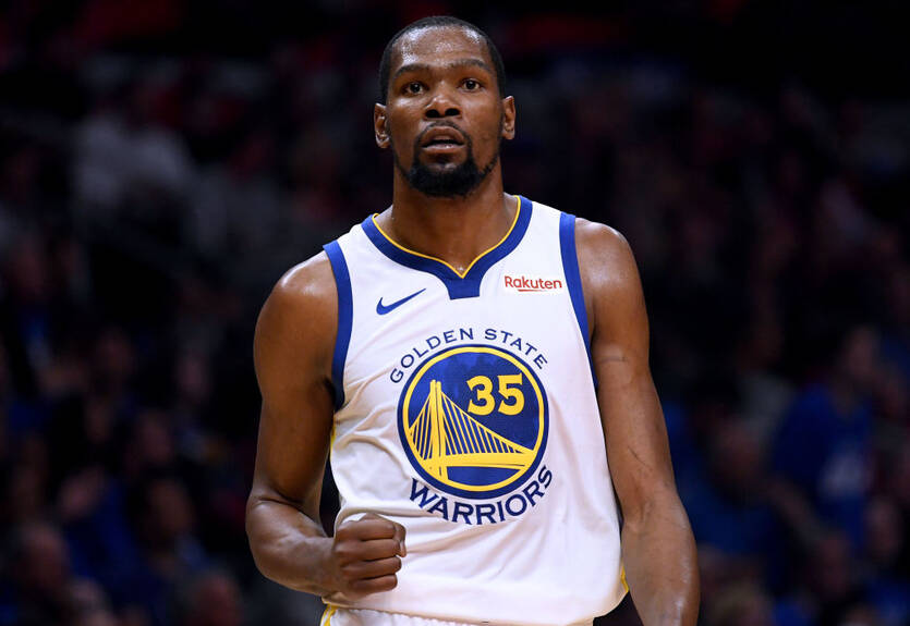 Дюрант обошел Мэджика Джонсона и стал 14-м в истории НБА по очкам в плей-офф