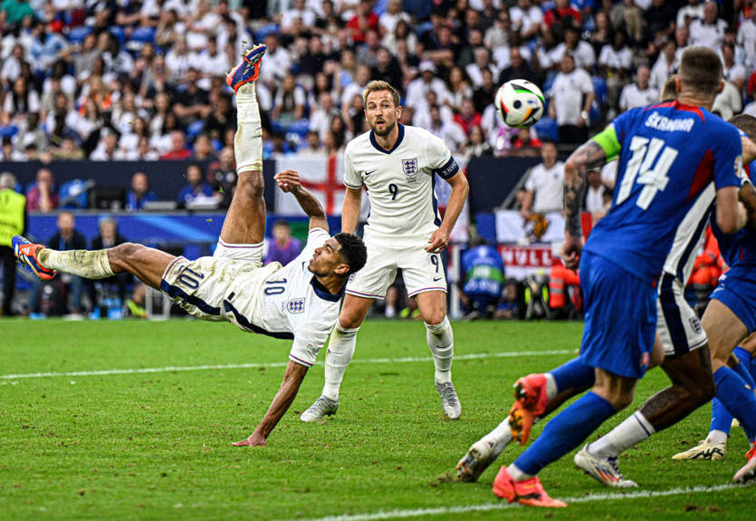 Беллінгем і ще три: названі претенденти на найкращий гол 1/8 фіналу Євро-2024