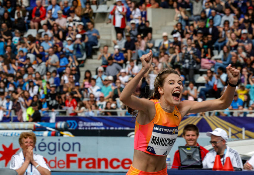 УАФ, Шахтер и Динамо поздравили Магучих с установлением мирового рекорда