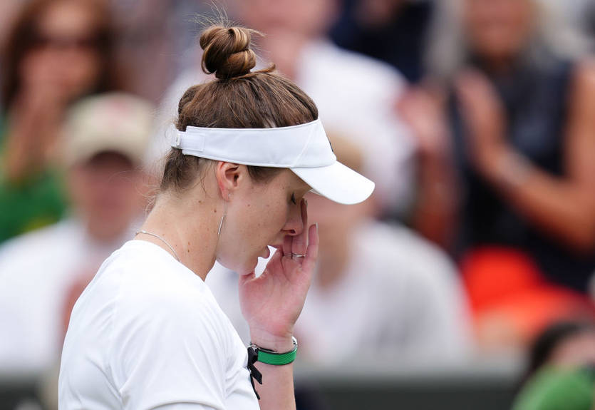 "Тяжелый день для Украины": Свитолина заплакала во время интервью после победы на Уимблдоне