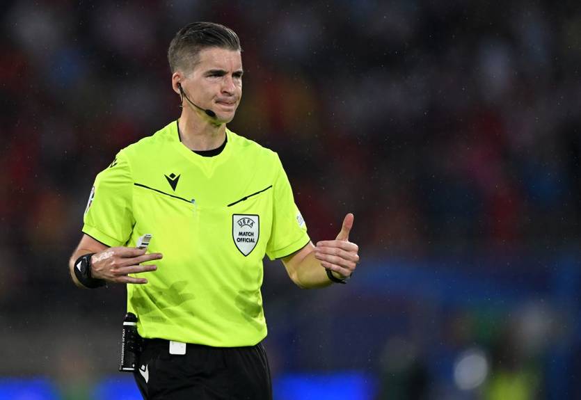 Заключний матч Євро-2024 розсудить наймолодший арбітр в історії фіналів