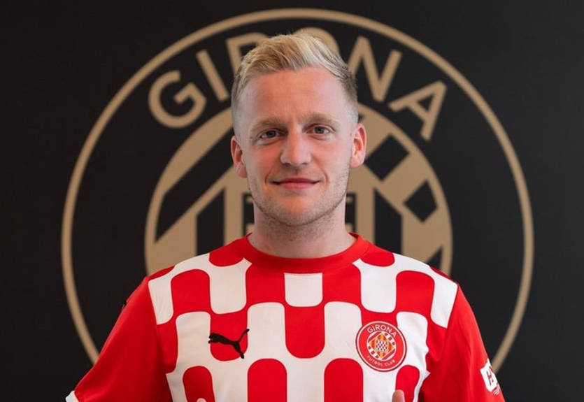 Жирона объявила о переходе ван де Бека Жирона объявила о переходе ван де Бека