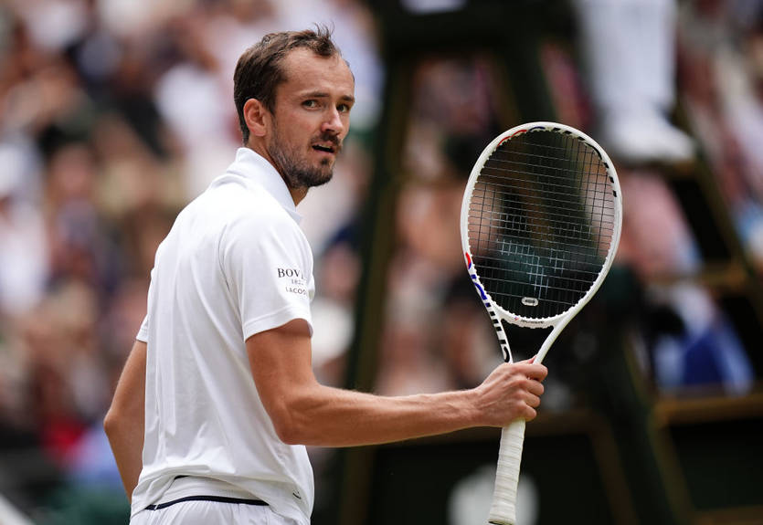 Россиянин Медведев в полуфинале Уимблдона послал судью