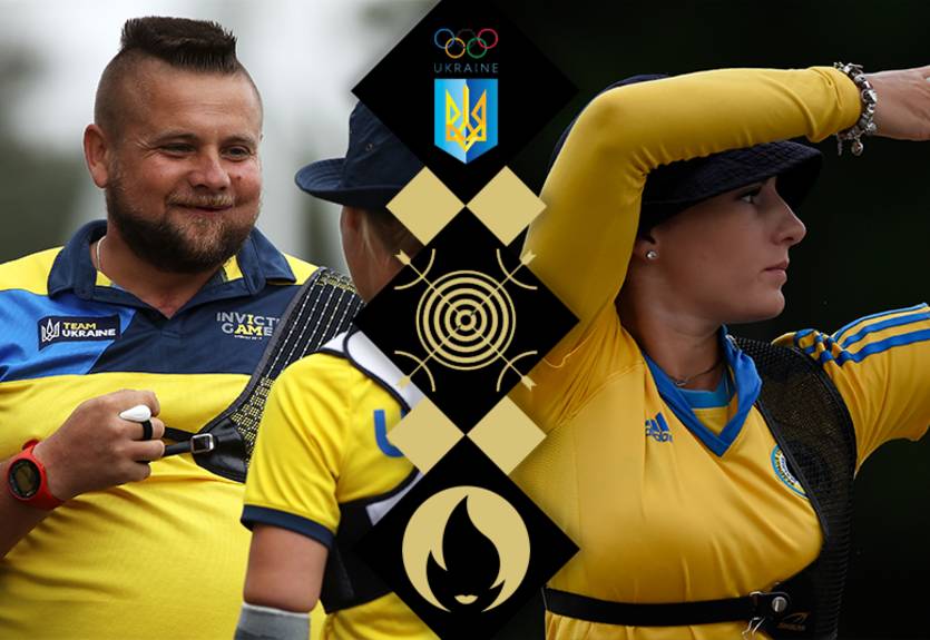 Стрільба з лука на Олімпіаді-2024: Усач програв в 1/32 фіналу, Марченко вилетіла в 1/16