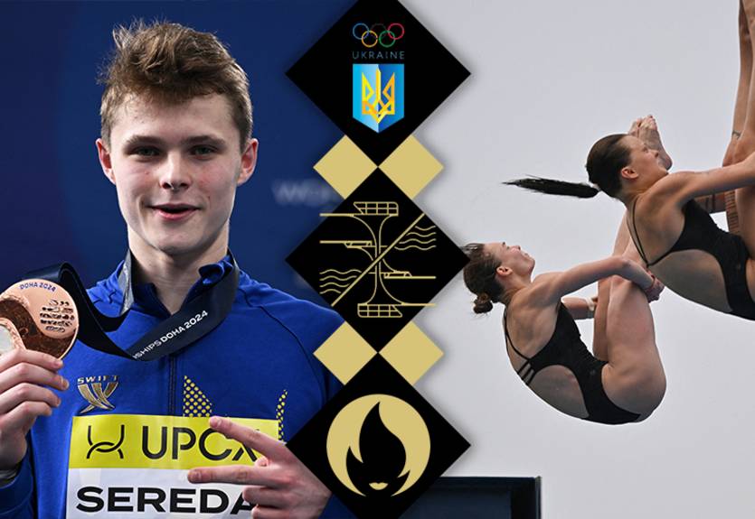 Стрибки у воду на Олімпіаді-2024: Середа посів лише 8-ме місце у фіналі