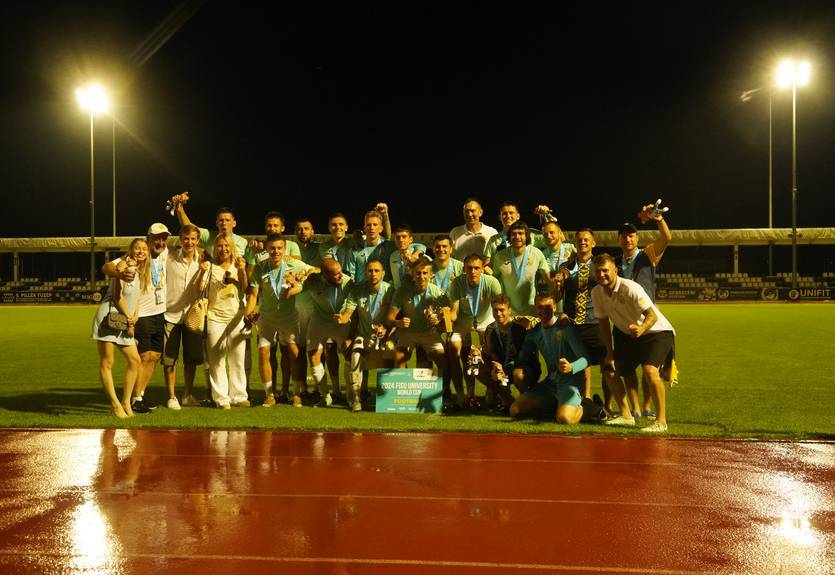 Україна - чемпіон Європейських університетських ігор