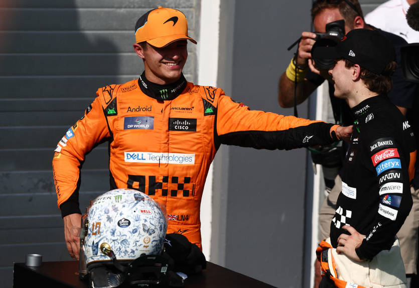 Норрис - об уступке партнеру: Я собирался подождать до последнего круга, до последнего поворота