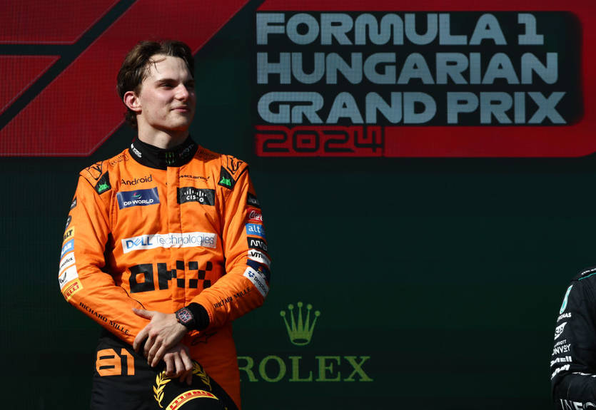 Пиастри установил несколько достижений, выиграв Гран-при Венгрии Пиастри установил несколько достижений, выиграв Гран-при Венгрии