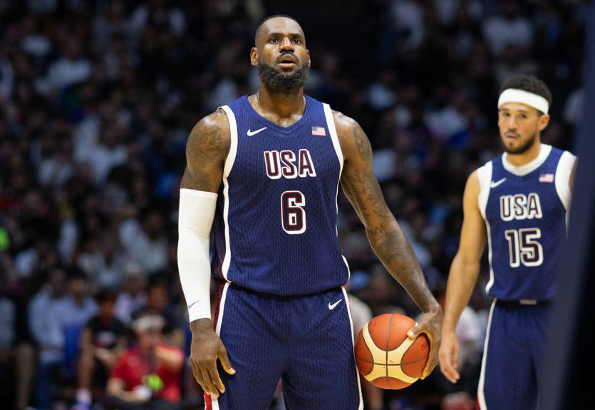 ЛеБрон будет знаменосцем США на церемонии открытия Олимпиады-2024