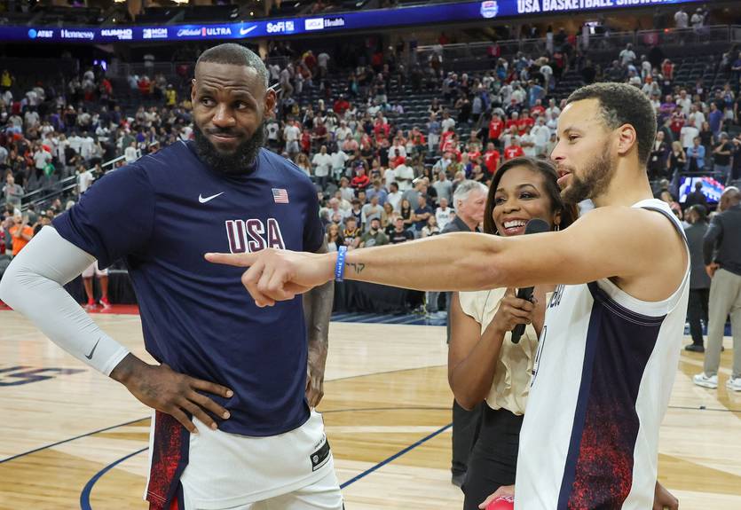 Каррі - про гру з ЛеБроном: Саме те, як я собі це й уявляв