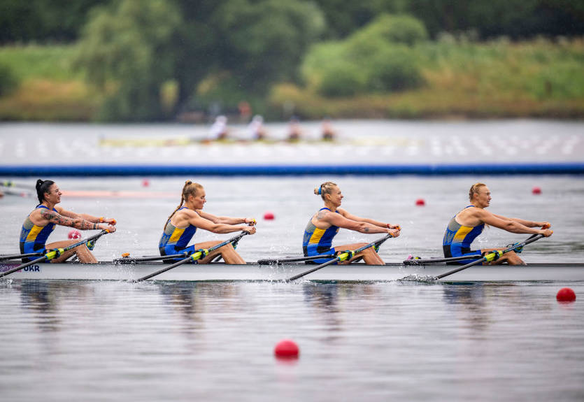Украинки драматично проиграли борьбу за медали в академической гребле