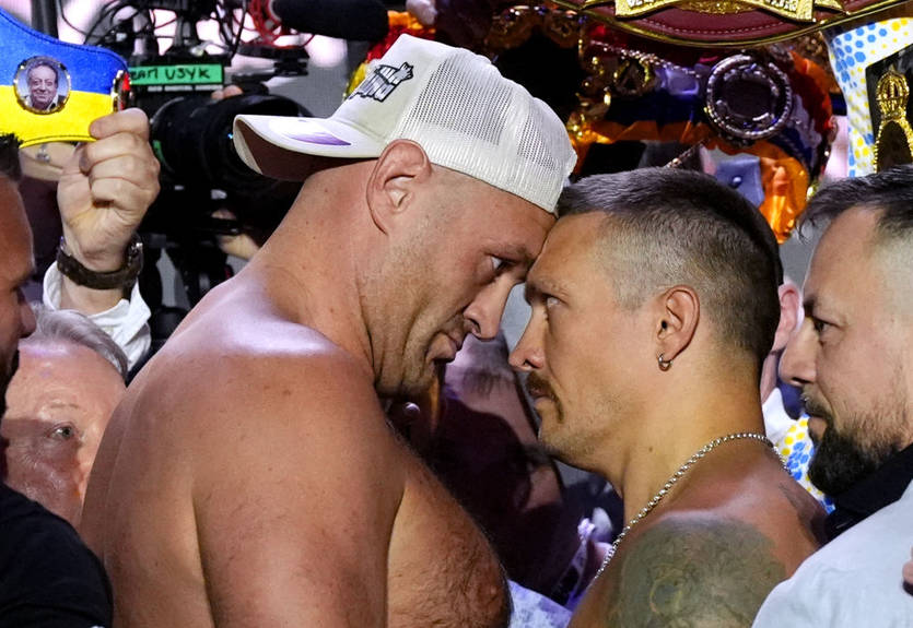 "Усику, я тебе попередив": Ф'юрі залишив послання українцю перед реваншем