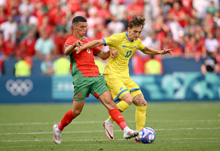 Гравець збірної України обмінявся футболками із зіркою Манчестер Сіті після вильоту з Олімпіади