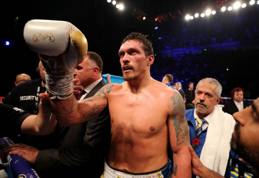 Виталий Кличко: Чтобы сохранить скорость, Усик должен весить 105-107 кг