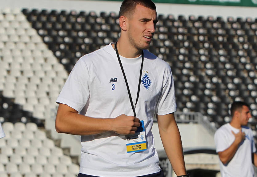 В Динамо рассказали подробности травмы Дячука в матче с Партизаном