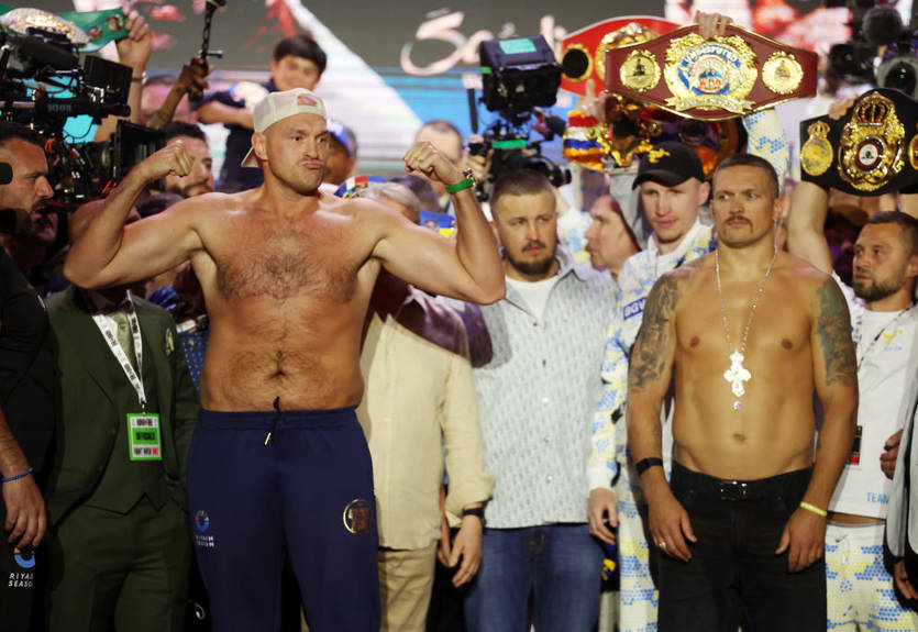 Баколе назвав умову, за якої Ф'юрі нокаутує Усика в реванші