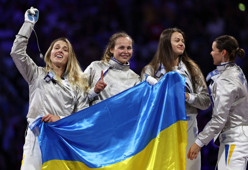 "Україна вміє надихати": Зеленський відреагував на перемогу фехтувальників на Олімпіаді-2024