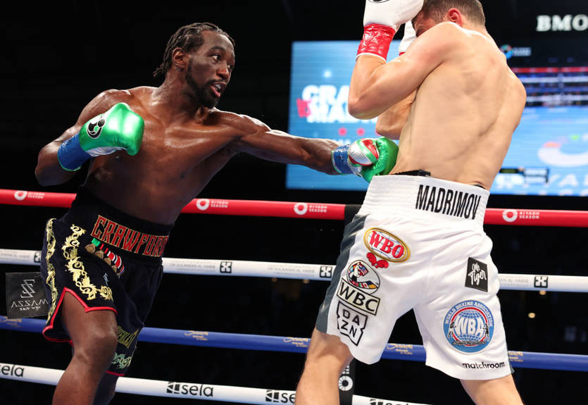 Кроуфорд победил Мадримова, став чемпионом по версии WBA в первом среднем весе