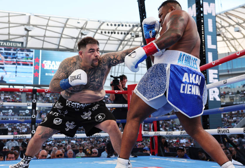 Руїс і Міллер конкурентне протистояння звели до нічиєї: відео найкращих моментів бою