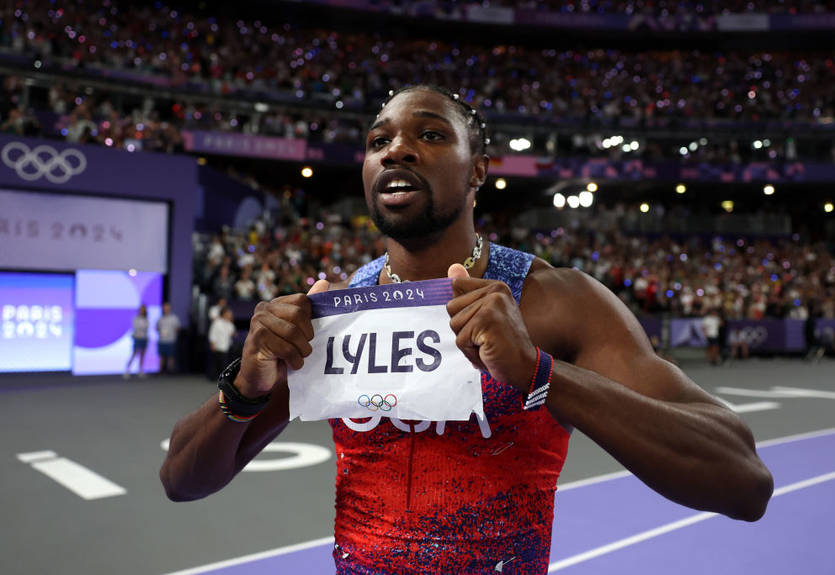 Лайлс виграв "золото" Олімпіади-2024 у забігу на 100 м, випередивши суперника на 0,005 секунди