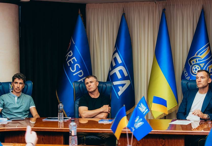 Шевченко назвал главные цели сборной Украины