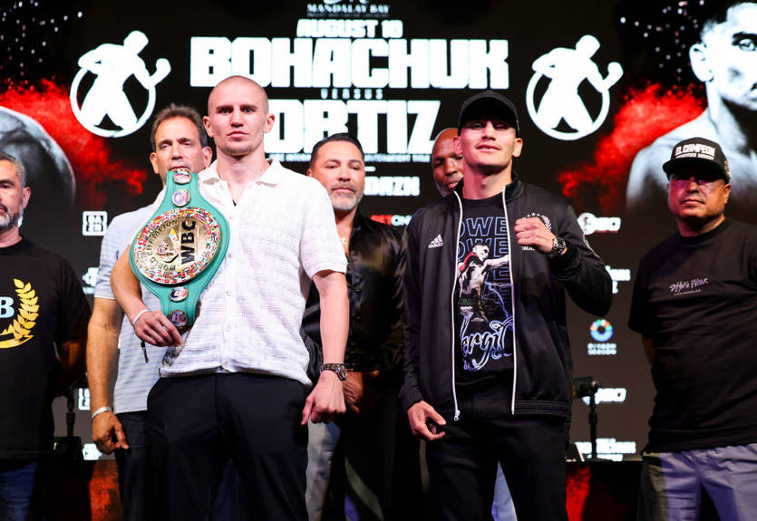 Богачук - Ортис: видео битвы взглядов