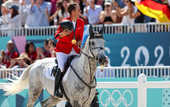 Лошадь Томаса Мюллера выиграла золото Олимпиады Лошадь Томаса Мюллера выиграла золото Олимпиады