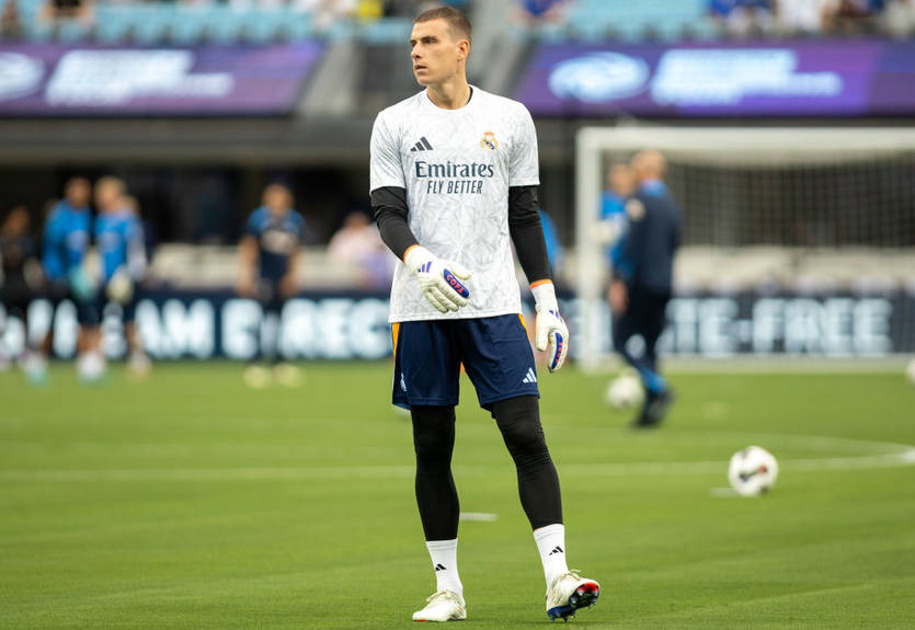 Лунин попал в заявку Реала на Суперкубок УЕФА (12.08.24)