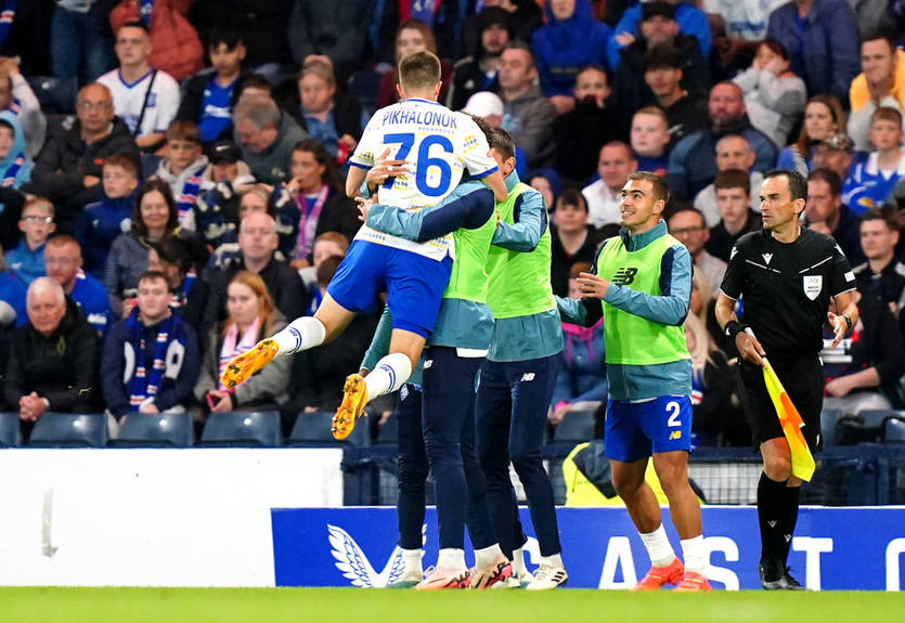 Динамо голами за две минуты обыграло Рейнджерс и прошло в следующий раунд Лиги чемпионов