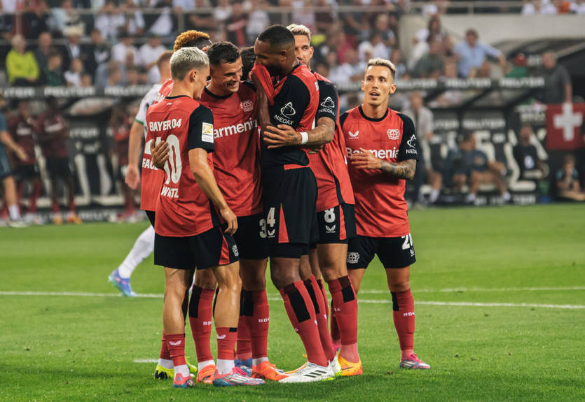 Баєр врятував перемогу над Боруссією Менхенгладбах завдяки голу на останній хвилині.