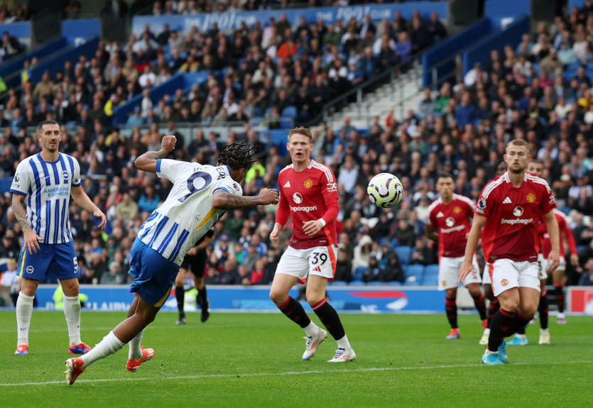 Гол Педро в доданий час приніс Брайтону перемогу над Манчестер Юнайтед