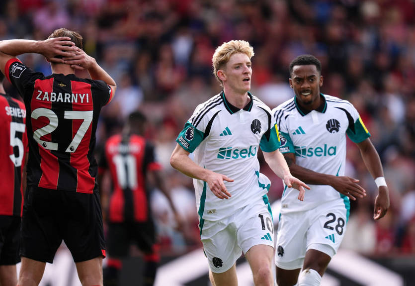 Борнмут з Забарним не зумів втримати перемогу над Ньюкаслом