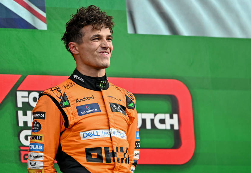 Норрис: Было приятно, когда я проезжал мимо Ферстаппена