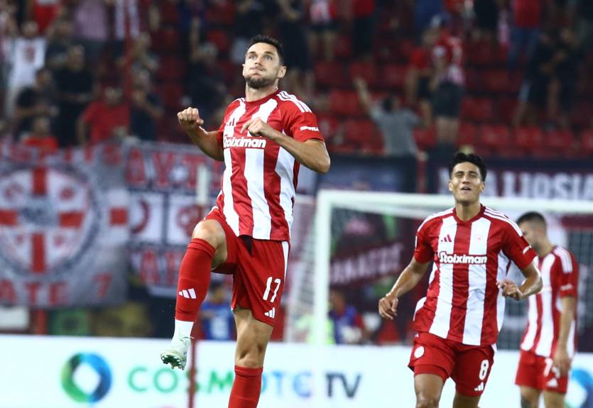 Дебютний гол Яремчука у Греції приніс Олімпіакосу перемогу