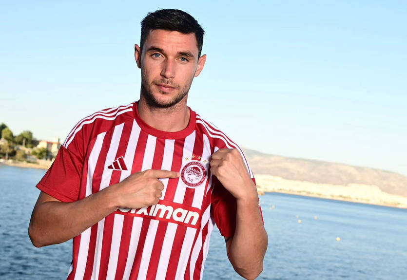 Яремчук оценил свой первый гол за Олимпиакос