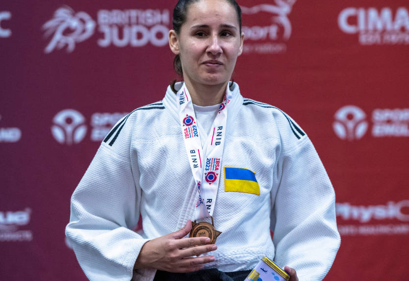 Гаврисюк виборола другу медаль для України у дзюдо