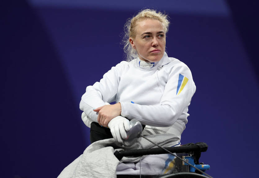 Жіноча збірна з фехтування на шпазі знову виграла срібло Паралімпіади