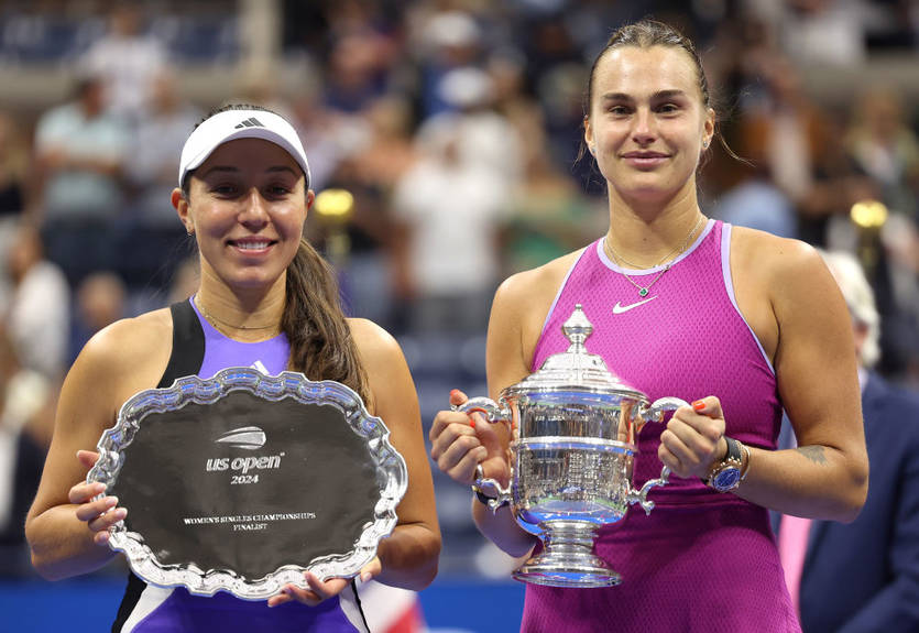 Пегула в двух сетах проиграла финал US Open