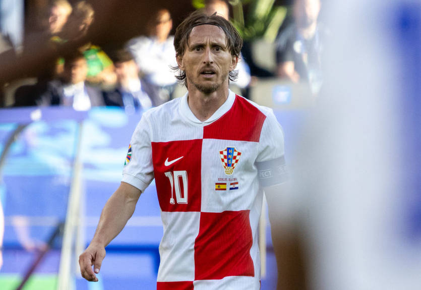 Модрич проводит свой 180-й матч за сборную Хорватии