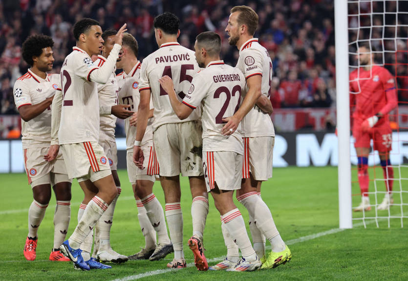 Покер Кейна: Бавария поиздевалась над Динамо Загреб в Лиге чемпионов