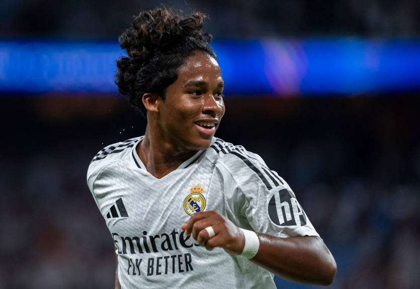 Эндрик - самый молодой автор гола Реала в рамках Лиги чемпионов