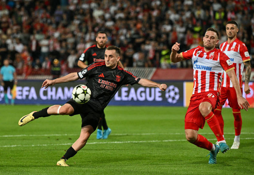 Бенфика с Трубиным обыграла Црвену Звезду на старте Лиги чемпионов