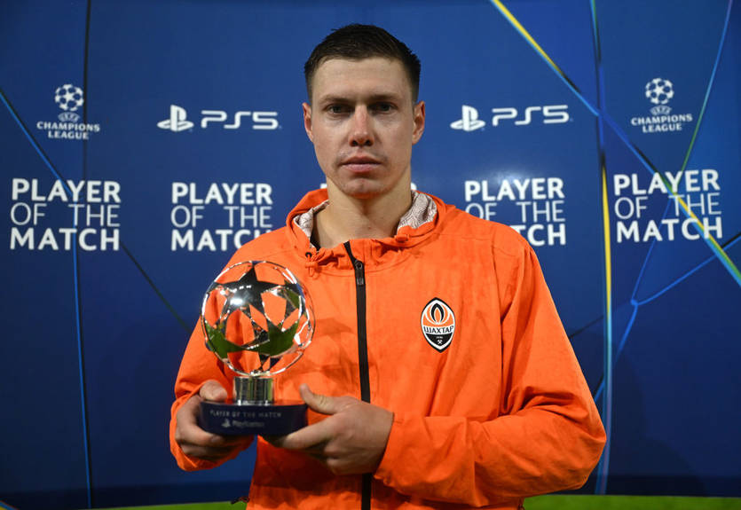 Матвиенко попал в команду недели Лиги чемпионов