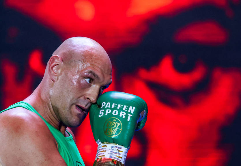 "Залишилося 13 тижнів": Ф'юрі показав свою підготовку до реваншу з Усиком