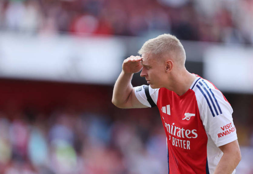 Тренер Арсенала озвучив терміни відновлення Зінченка Тренер Арсенала озвучив терміни відновлення Зінченка