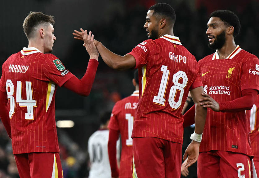 Ліверпуль впевнено розгромив Вест Гем, дограючи у більшості Ліверпуль впевнено розгромив Вест Гем, дограючи у більшості