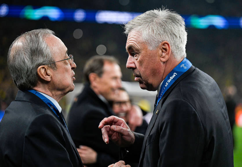 Перес определился с будущим Анчелотти в Реале