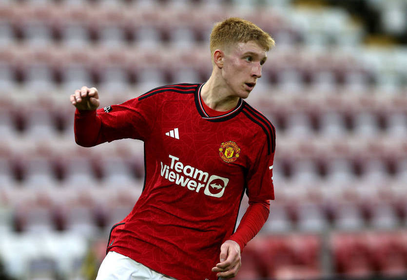 Полузащитник украинского происхождения забил за состав Манчестер Юнайтед U-18