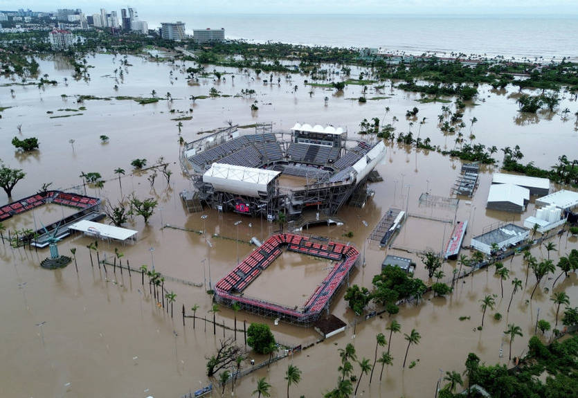 Один із найзнаменитіших кортів світу повністю затопило
